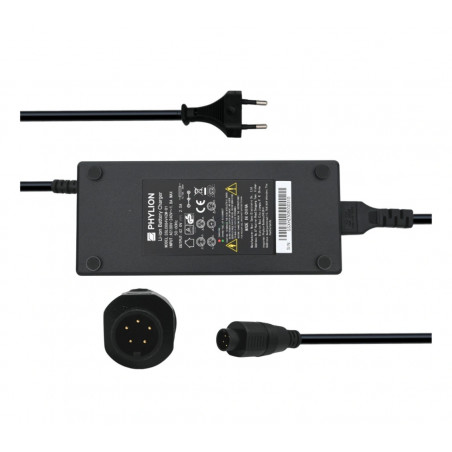 Chargeur de batterie Phylion 42V 1.8A - Connecteur 5 Broches