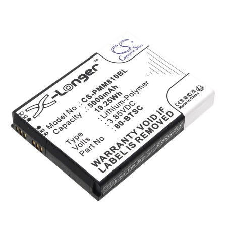Batterie pour Point Mobile 80-BTEC (5000 mAh/19.25 Wh, 3.85 V)